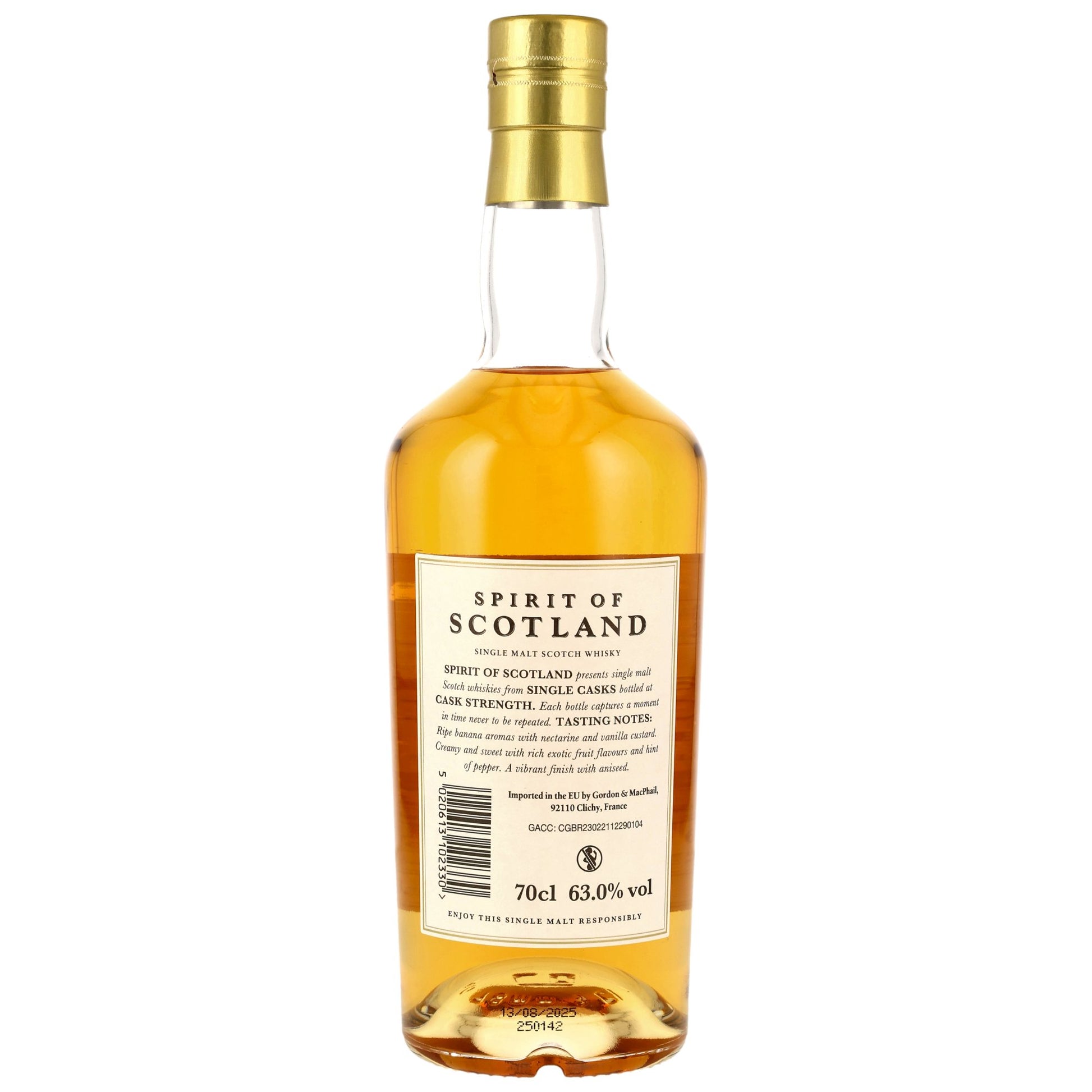 Dalmunach 9 2016/2025 - G&M Spirit of Scotland - Refill Bourbon Barrel #945637