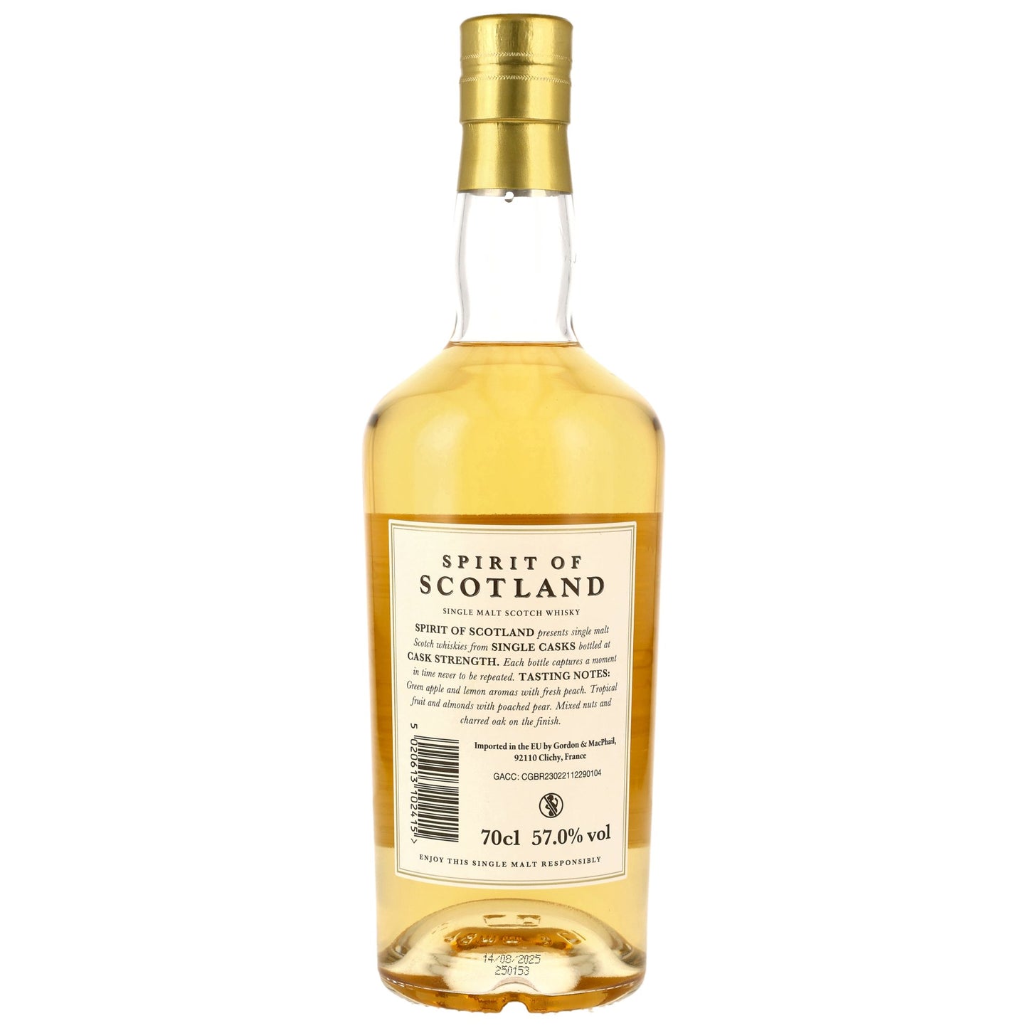 Tomatin 10 2014/2025 - G&M Spirit of Scotland - Refill Bourbon Barrel #3713