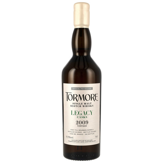 Tormore 15 2009/2025 - Legacy Casks - 1st Fill Bourbon Barrel #44053