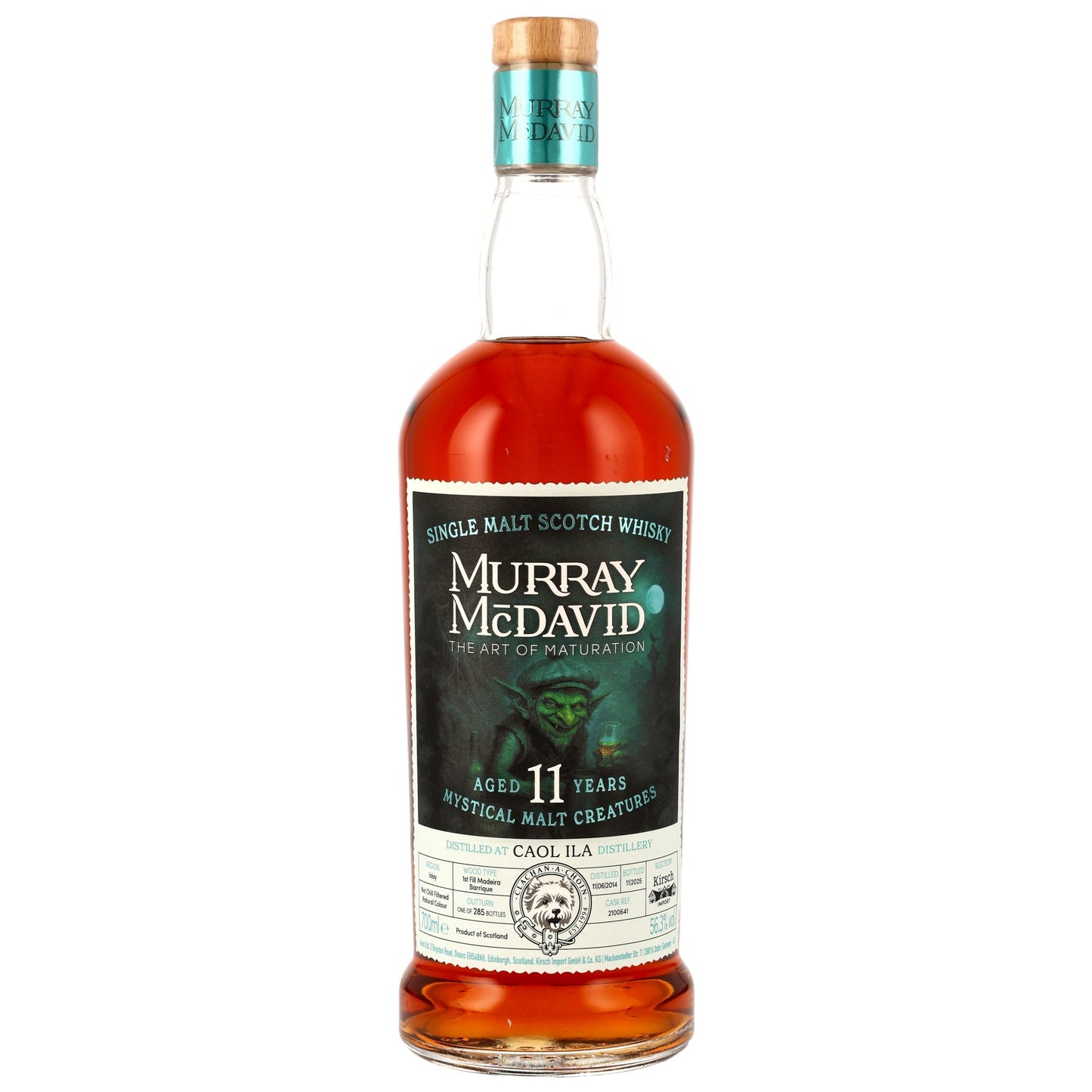 Caol Ila 11 2014/2025 - Mystical Malt Creatures (Murray McDavid) - 1st Fill Madeira Barrique