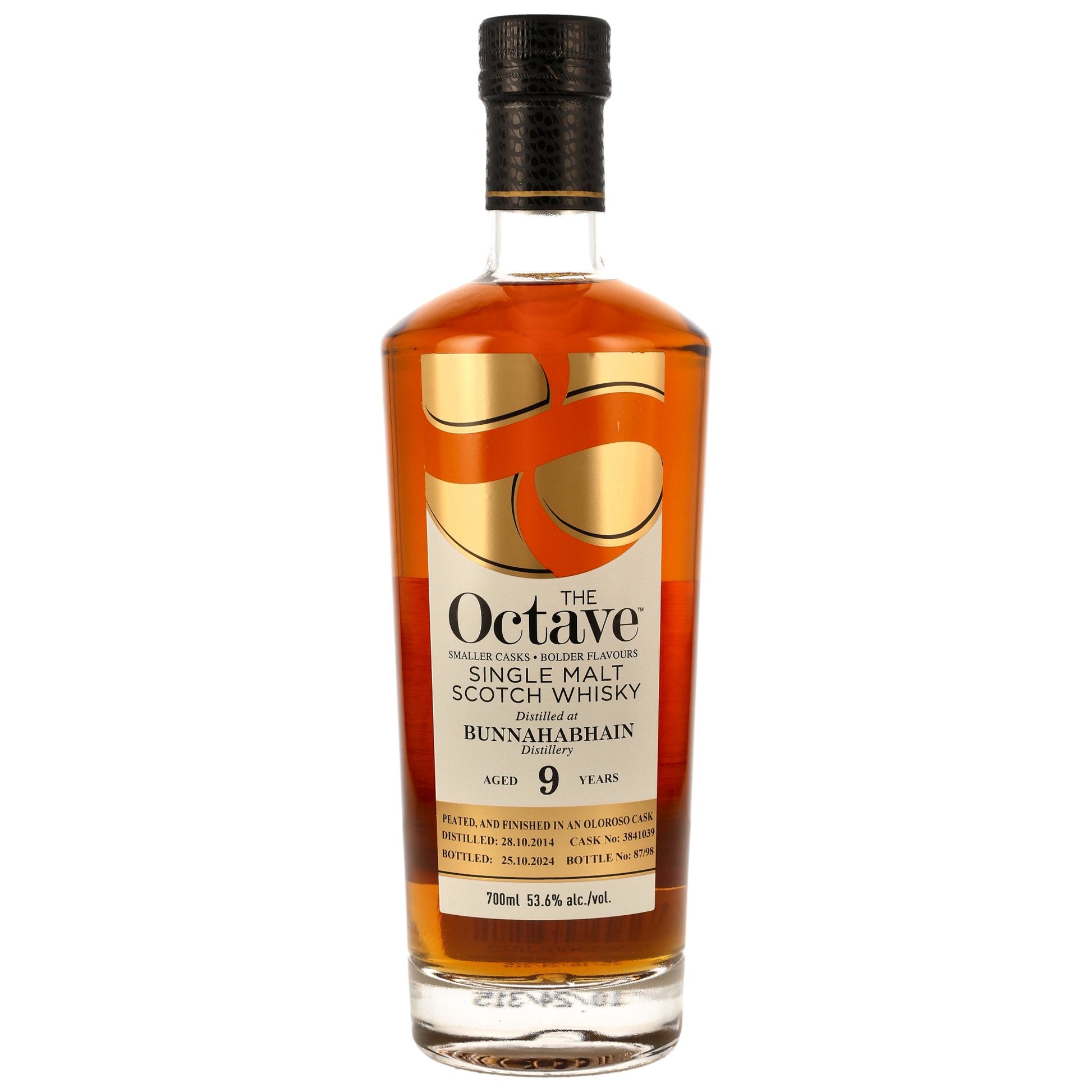 Bunnahabhain Peated 9 2014/2024 - The Octave by Duncan Taylor - Oloroso Sherry Cask Finish #3841039