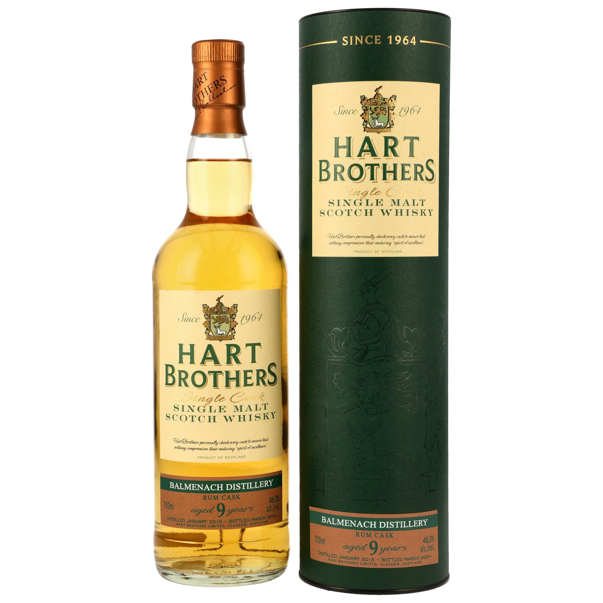 Balmenach 9 2015/2024 - Hart Brothers - Rum Cask
