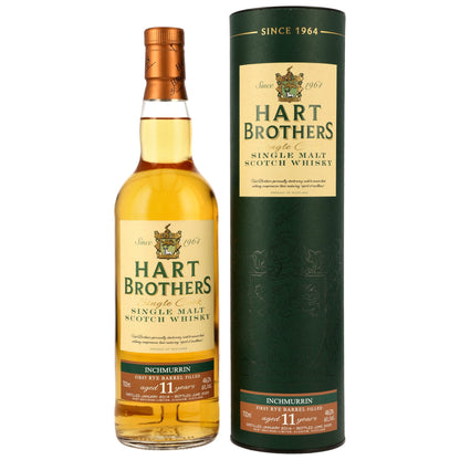 Inchmurrin 11 2014/2025 - Hart Brothers - First Fill Rye Barrel