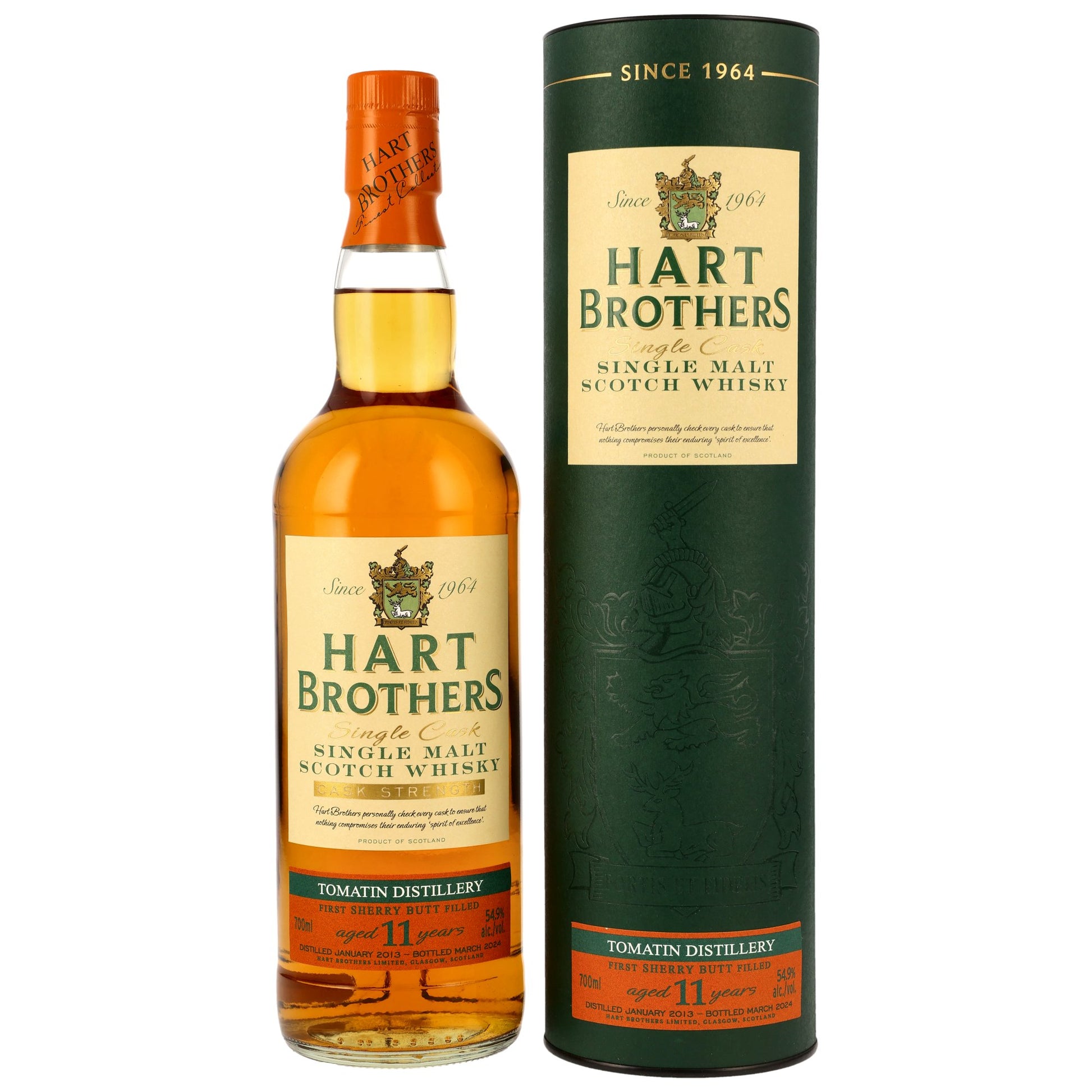 Tomatin 11 2013/2024 - Hart Brothers - First Fill Sherry Butt