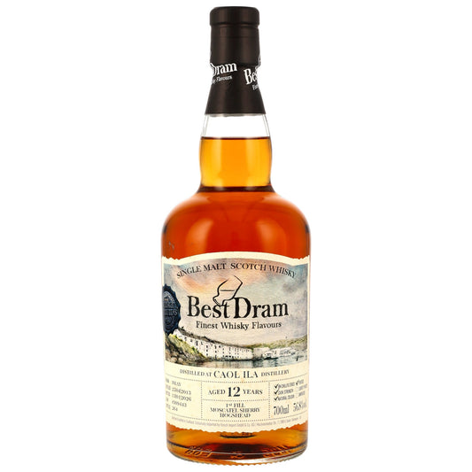 Caol Ila 12 2013/2026 - Best Dram - 1st Fill Moscatel Hogshead #309443