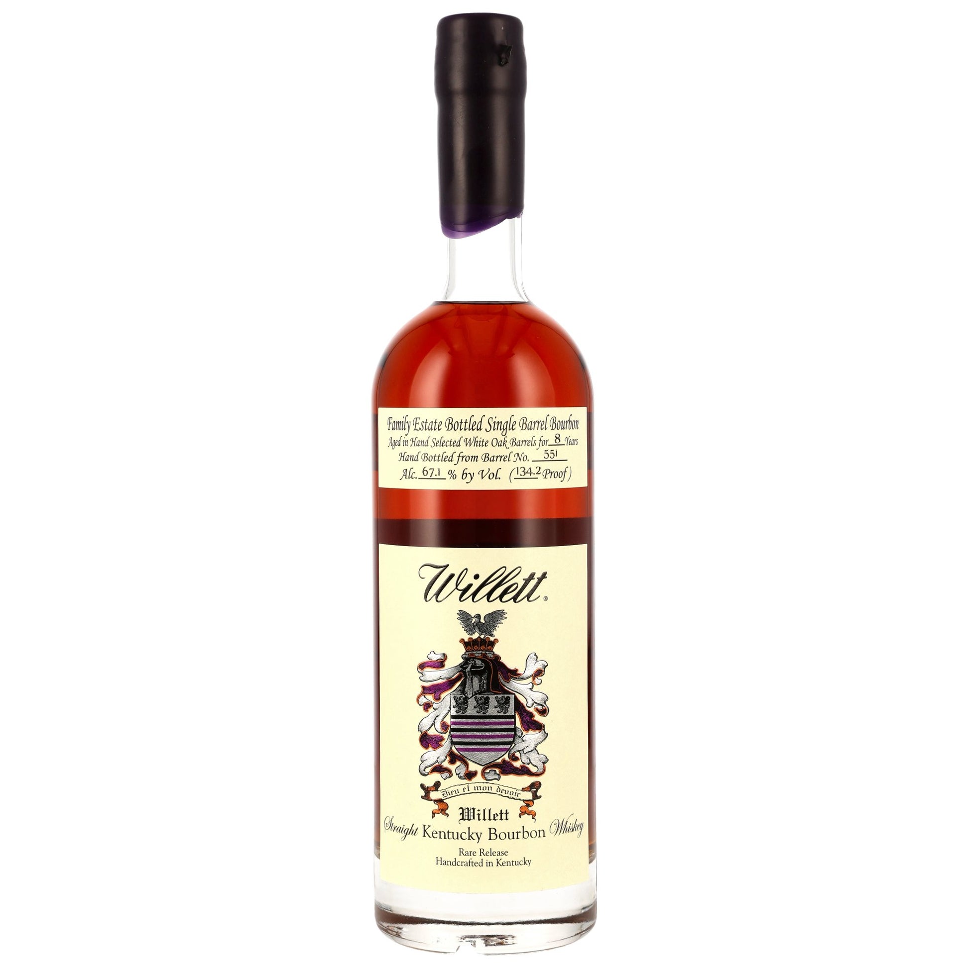 Willett Bourbon 8 2018/2026 - 50th Anniversary Kirsch Import - Single Barrel #551