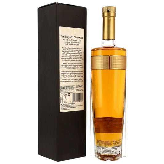 Penderyn 21 2005/2026 - 2nd Fill Bourfbon Cask #183/2005