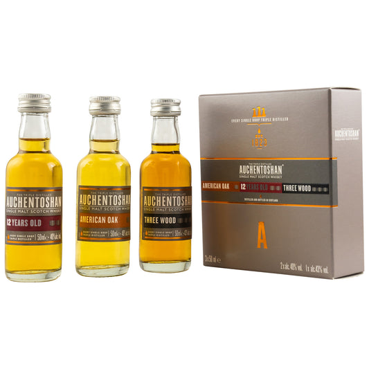 Auchentoshan Collection 3 x 5 cl (Miniaturen) - Maltucky