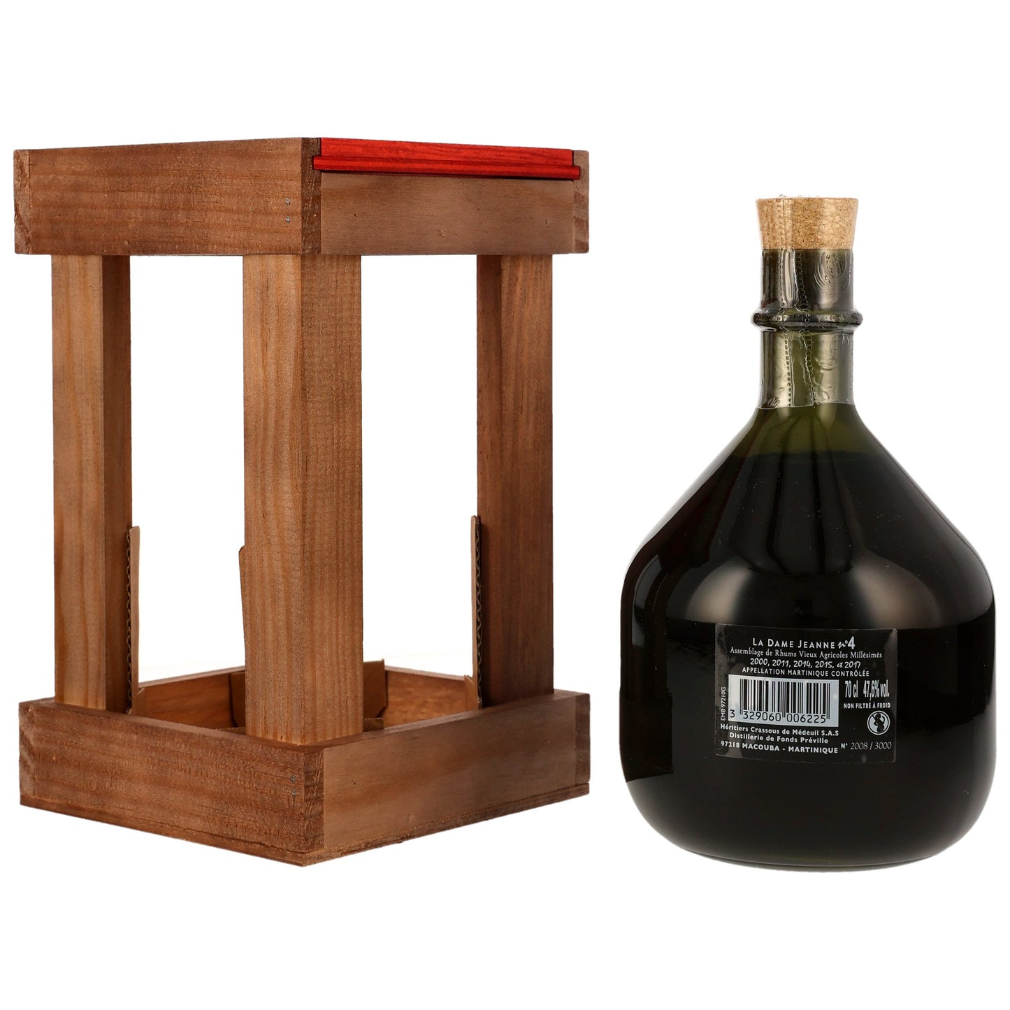 Rhum JM - Dame Jeanne N.4 - Très Vieux Rhum Agricole