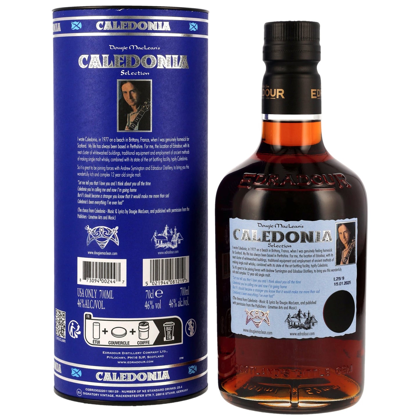 Edradour 12 - Caledonia