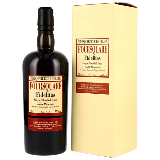 Foursquare Fidelitas 2004/2025 - Bourbon- & Marsala Casks