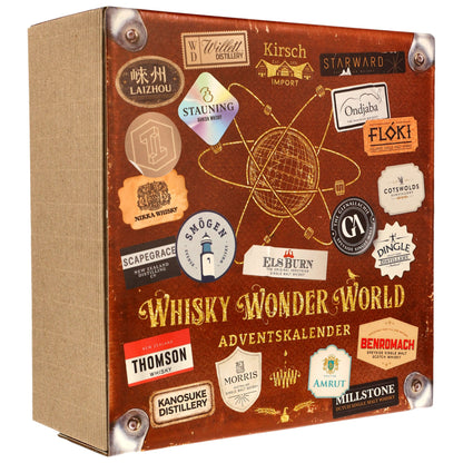 Whisky Adventskalender - Weltreise / Whisky Wonder World 2026 - 24 x 20 ml