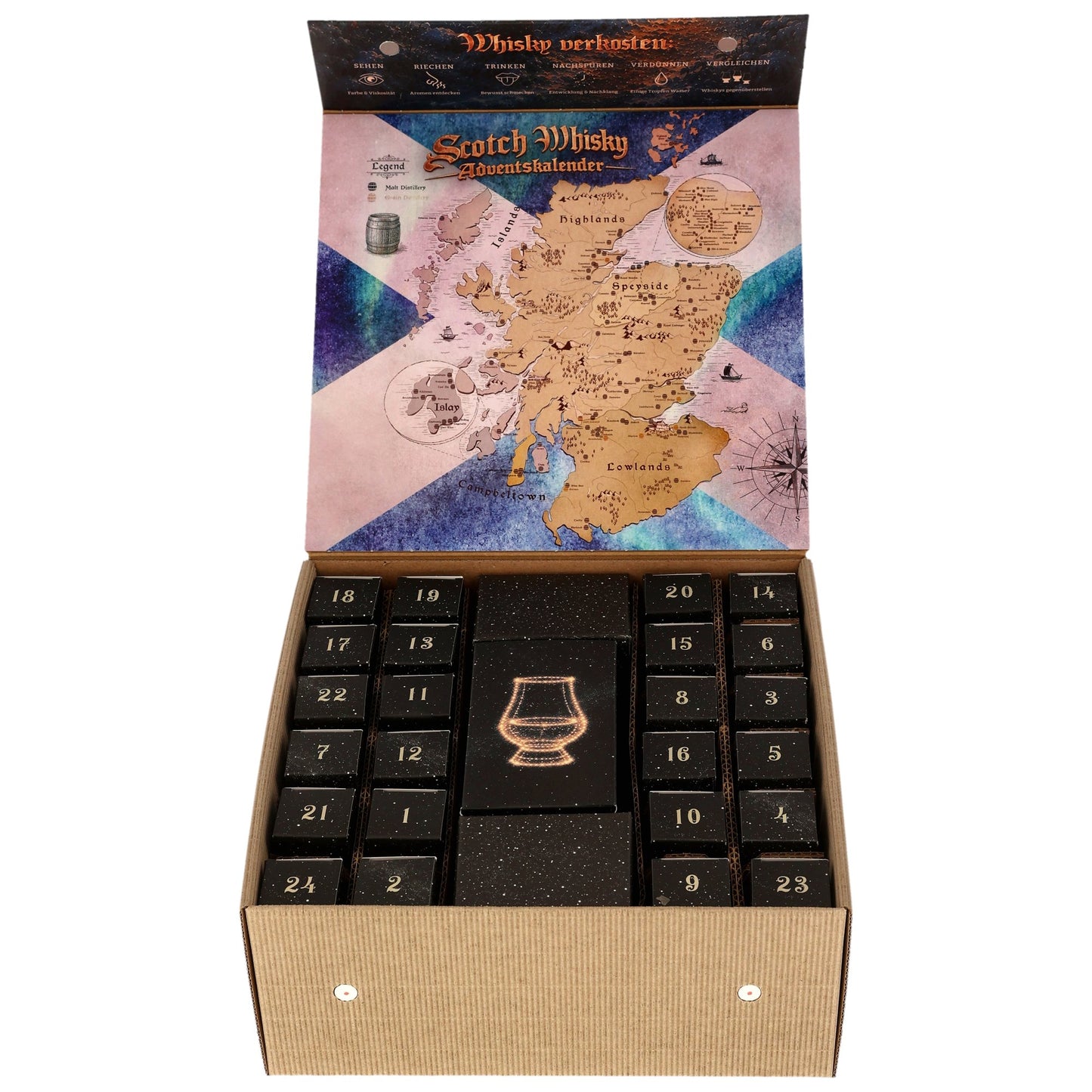 Whisky Adventskalender - Scotch 2026 - 24 x 20 ml