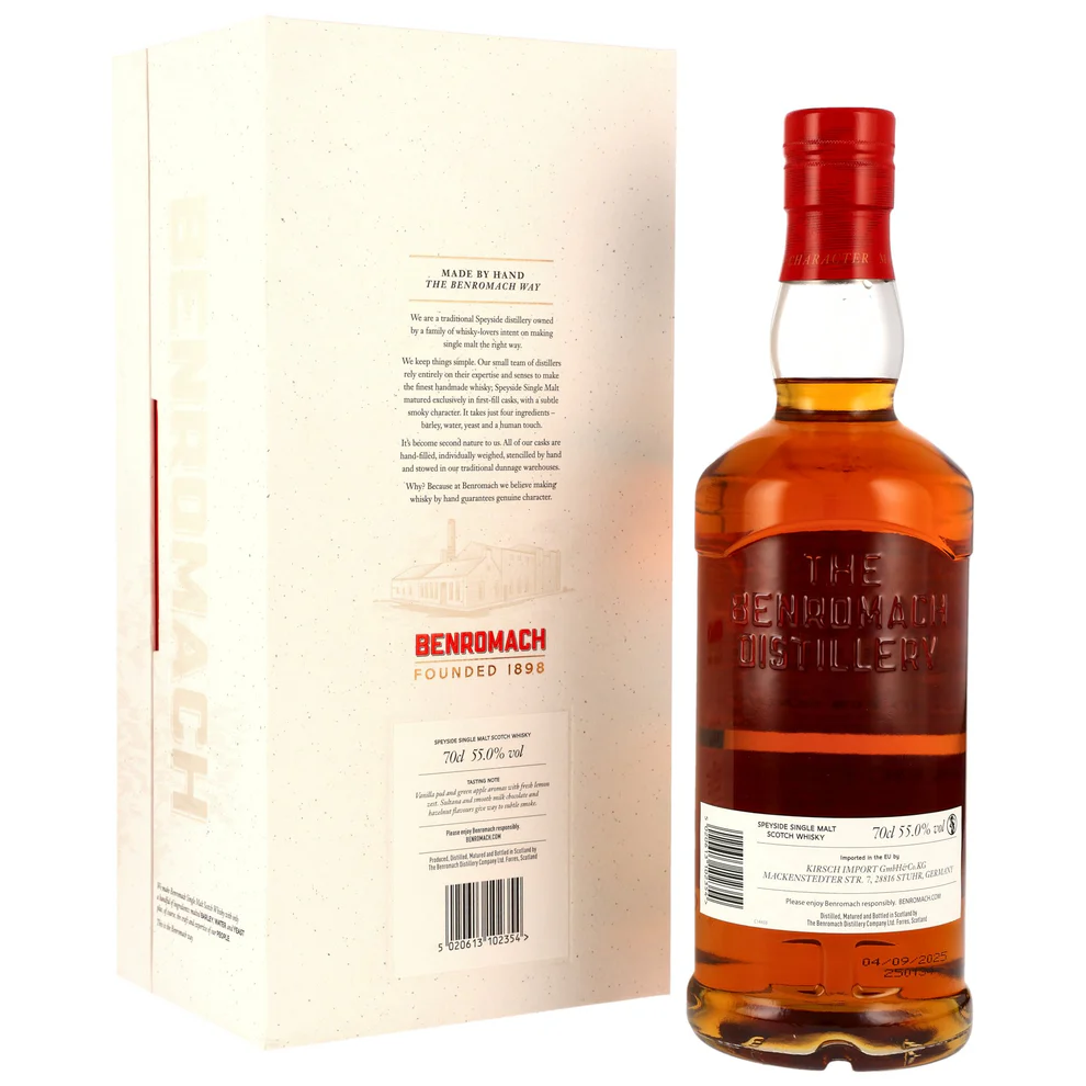 Benromach 22 2003/2025 - Wu Dram Clan + Kirsch Whisky - 1st Fill Bourbon & Sherry Casks