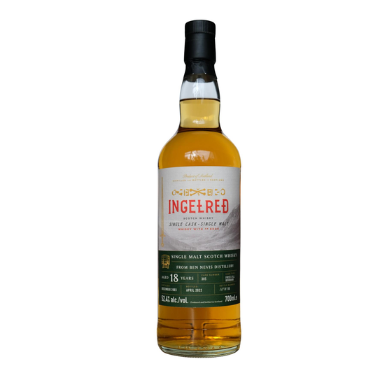 Ben Nevis 18 2003/2022 - Ingelred by Blackadder -  1st Fill Bourbon #385