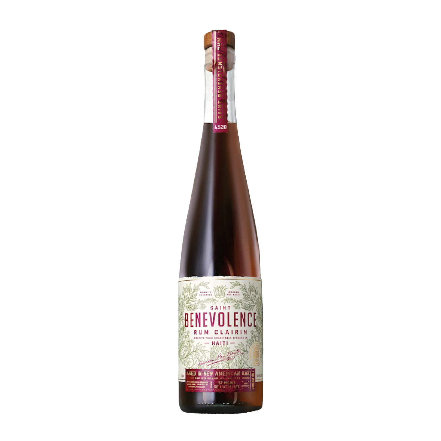 Saint Benevolence - Aged Rum Clairin