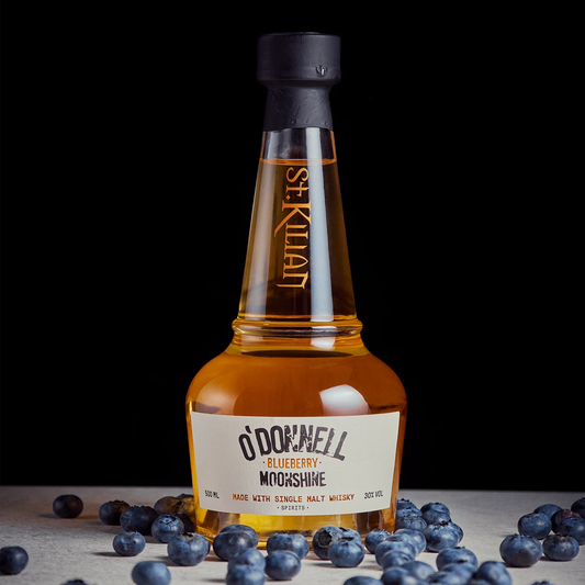 O`Donnell Moonshine Blueberry x St. Kilian Single Malt Whisky