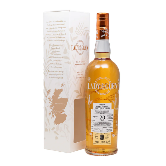Port Charlotte (Bruichladdich) 20 2005/2026 - Lady of the Glen - Ex-Bourbon Barrel #1774