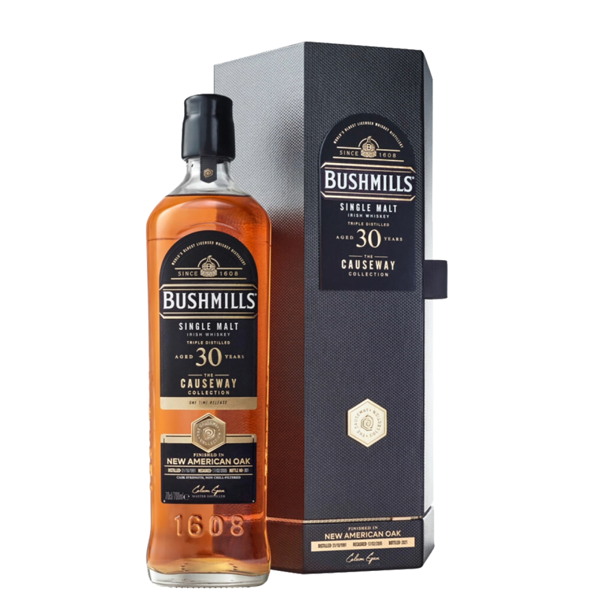 Bushmills 30 - The Causeway Collection - New American Oak Finish