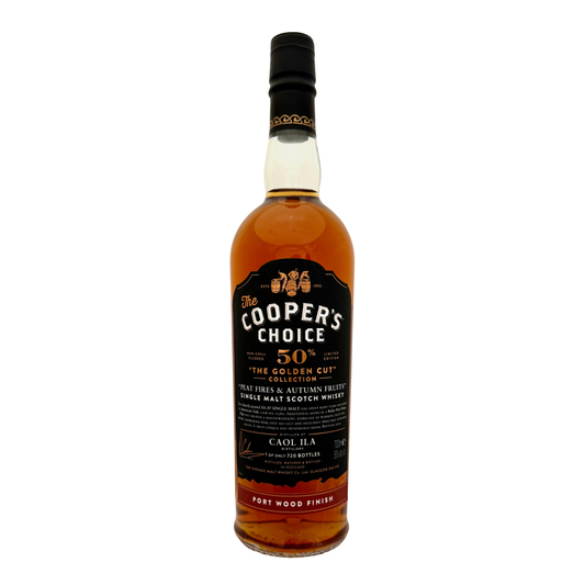Caol Ila Peat Fires & Autumn Fruits - The Cooper's Choice - The Golden Cut Collection - Port Wood Finish