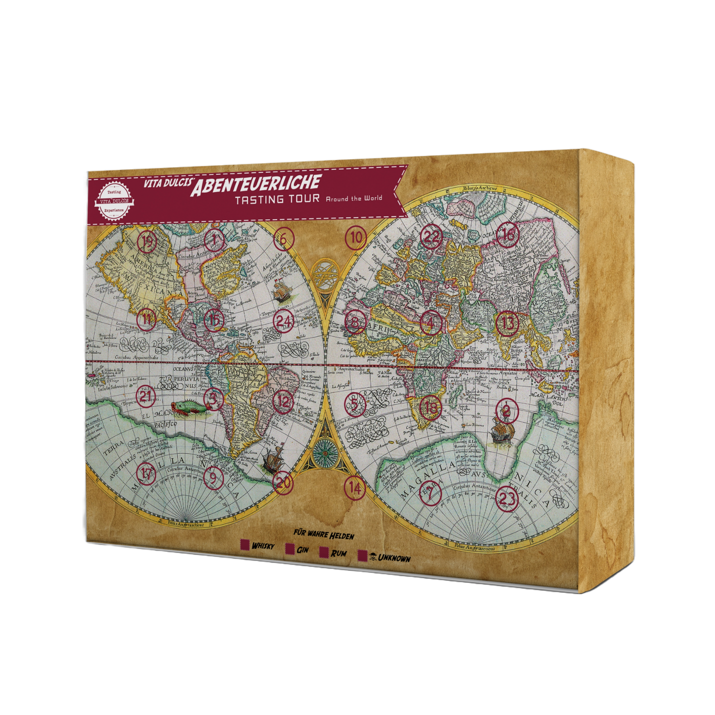 Tequila & Mezcal Adventskalender - Edition 2025 - Vita Dulcis - 24 x 20 ml