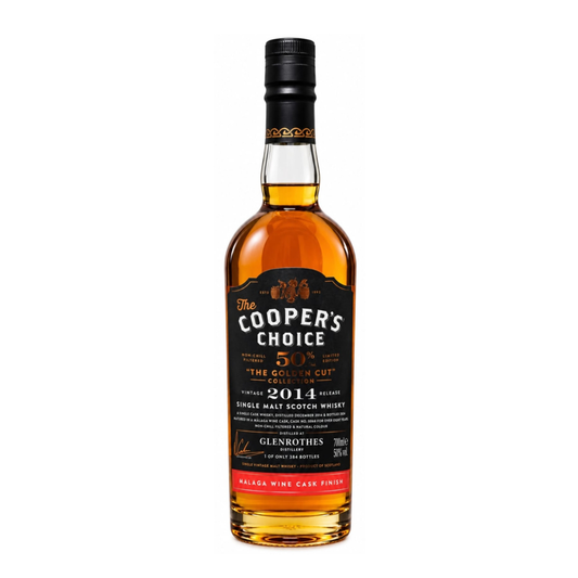 Glenrothes 11 2014/2026 - The Cooper's Choice - The Golden Cut Collection - Malaga Wine Cask Finish