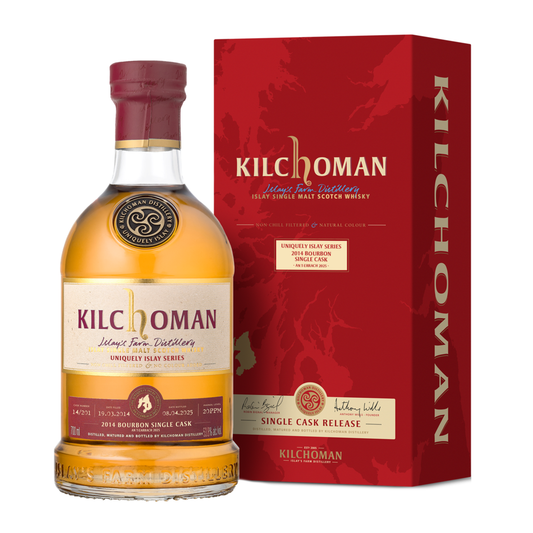 Kilchoman 2014 - Uniquely Islay 2025 - Bourbon Single Cask