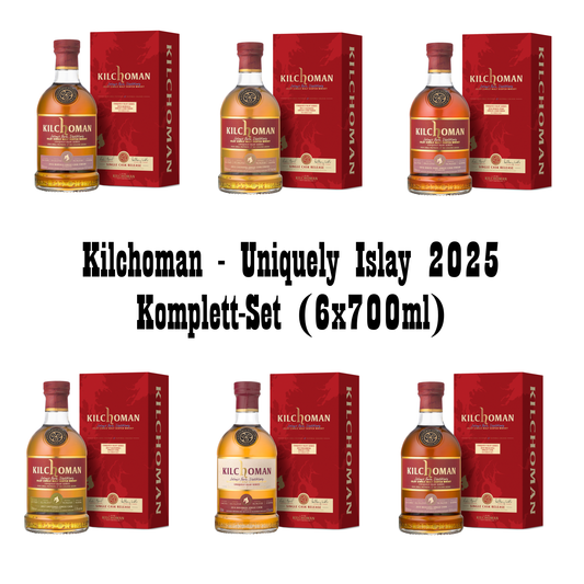 Kilchoman - Uniquely Islay 2025 - Komplett-Set (6x700ml)