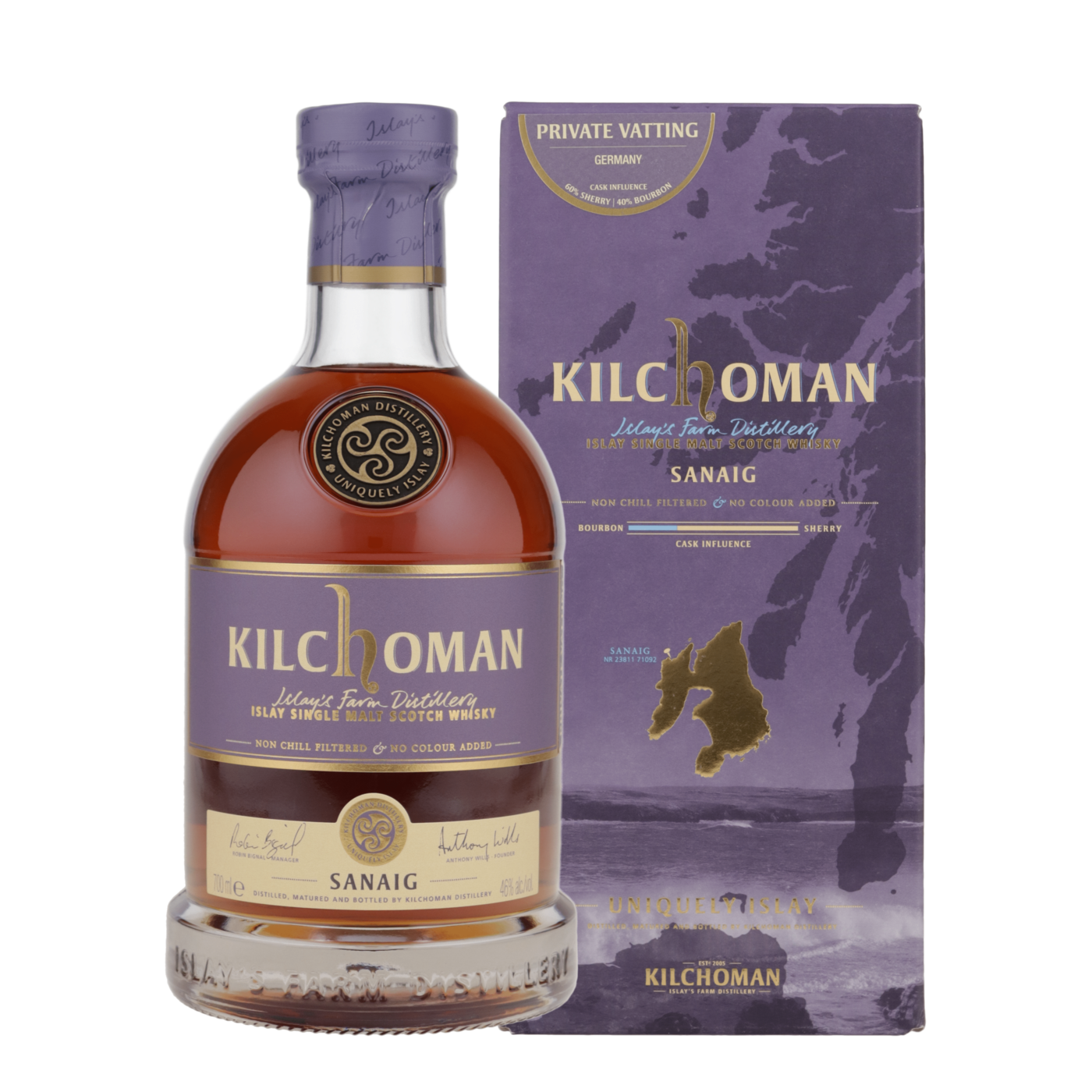 Kilchoman Sanaig - Private Vatting - Germany Exclusive