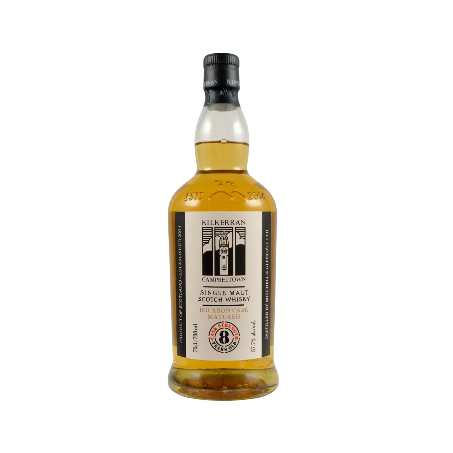 Kilkerran 8 - Bourbon Cask - Cask Strength 57,7%