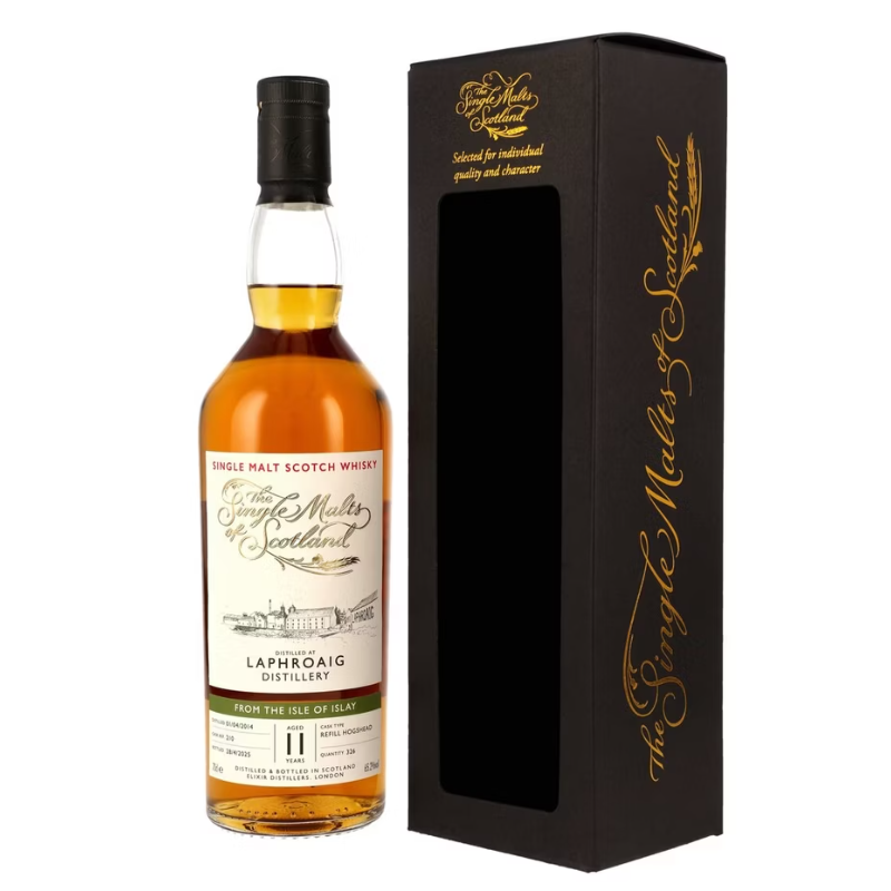 Laphroaig 11 2014/2025 - The Single Malts of Scotland (SMoS) - Refill Hogshead #210