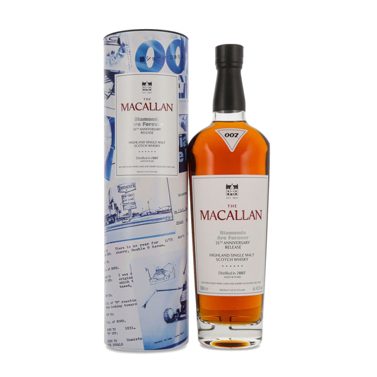 Macallan 18 2007/2025 - Diamonds Are Forever - 55th Anniversary Release