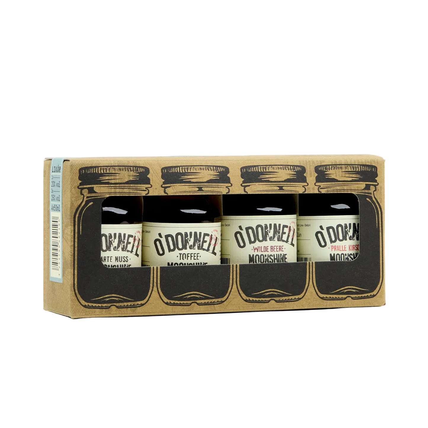 O`Donnell Moonshine Mini-Set "Classic Minis" 4 x 50 ml