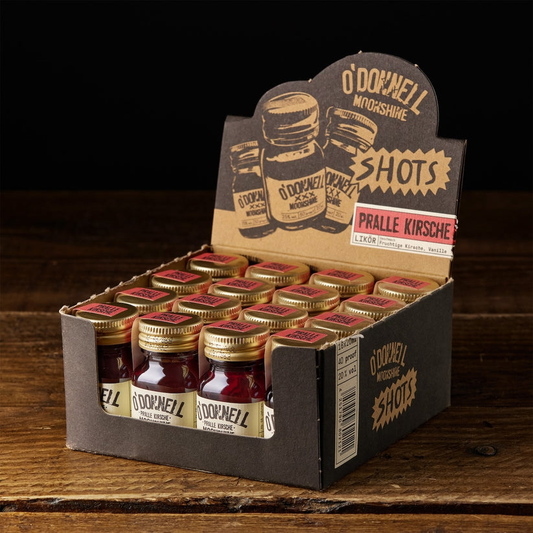 O`Donnell Moonshine Micro Shot Box „Pralle Kirsche“ 16 x 20ml