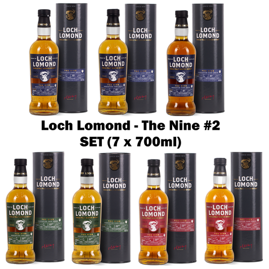 Loch Lomond - The Nine Series #2 - Innovative Cask Series - SET / BUNDLE (7x700ml)