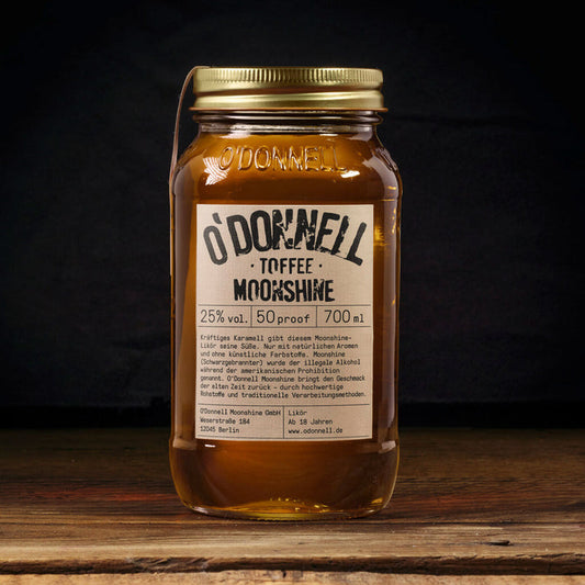 O`Donnell Moonshine „Toffee“ 700ml - Maltucky