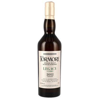Tormore 12 2012/2025 - Legacy Casks - 1st Fill Bourbon Barel #921177