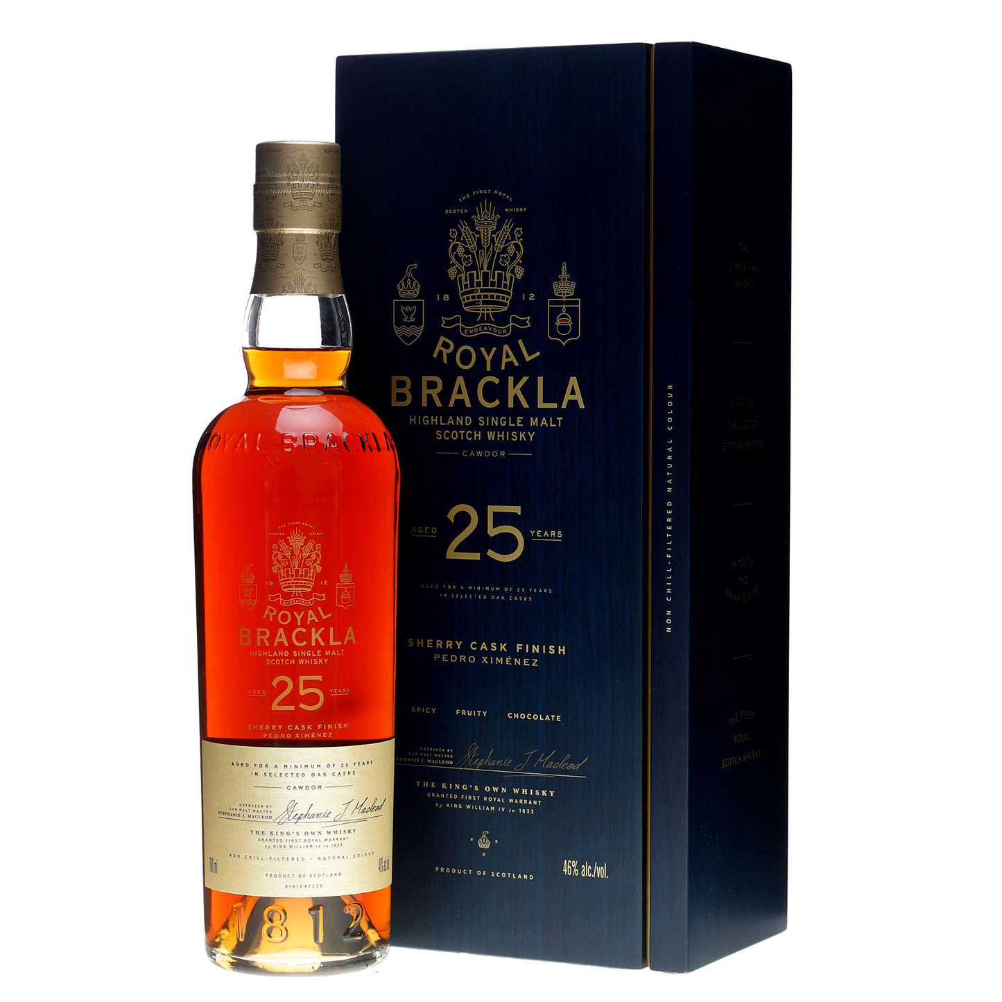 Royal Brackla 25 PX Sherry Cask Finish