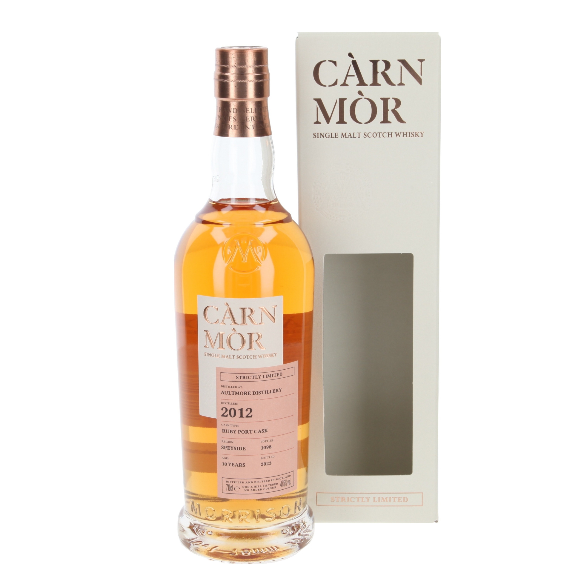 Aultmore 10 2012/2023 Ruby Port Cask Càrn Mòr - Maltucky