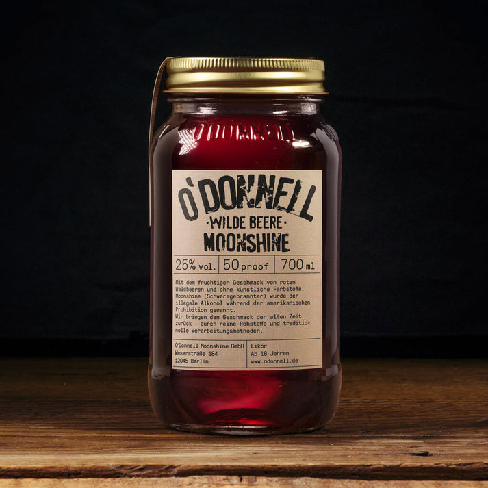 O`Donnell Moonshine „Wilde Beere“ 700ml - Maltucky