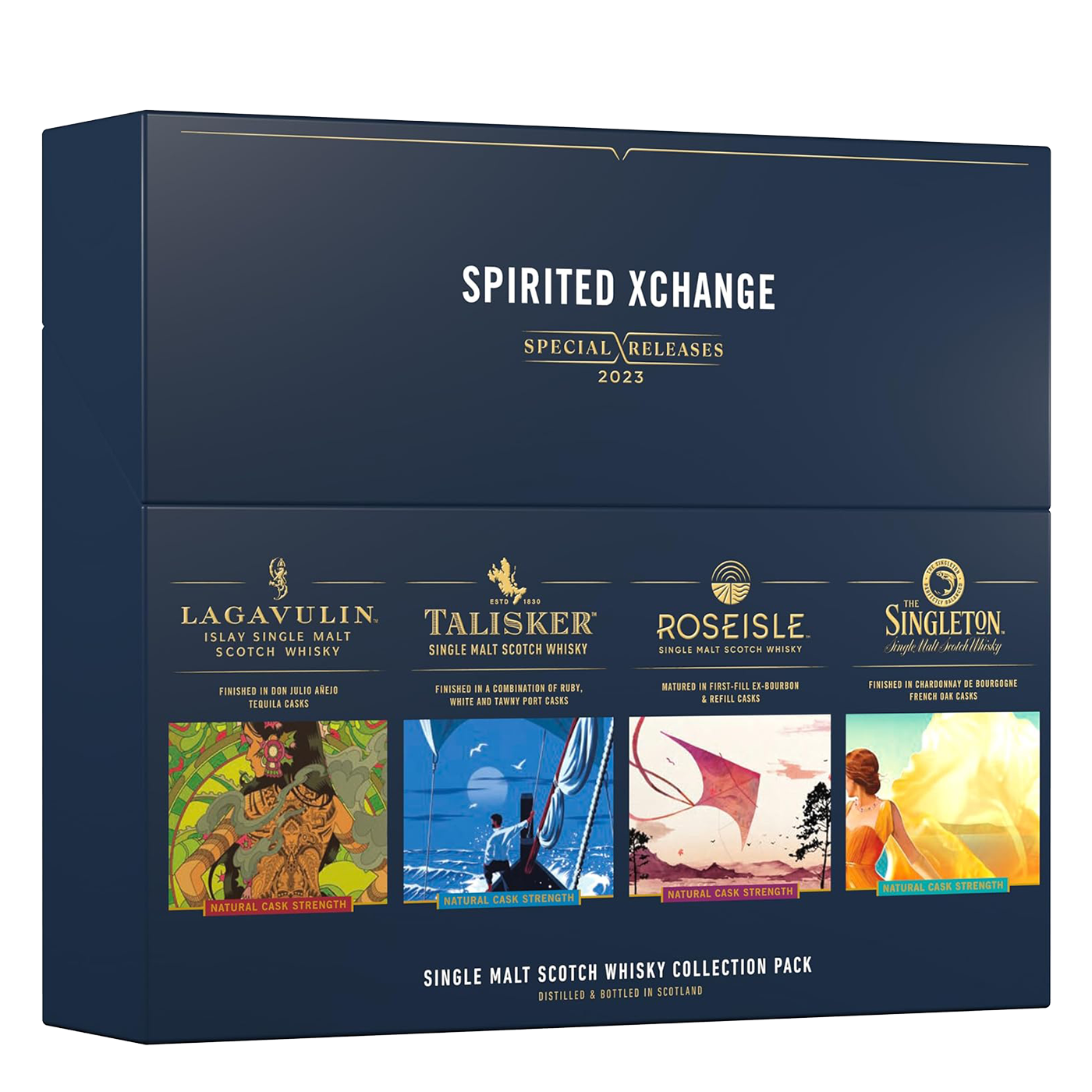Spirited Xchange Diageo Special Releases Tasting Set 2023 (4 x 200ml)