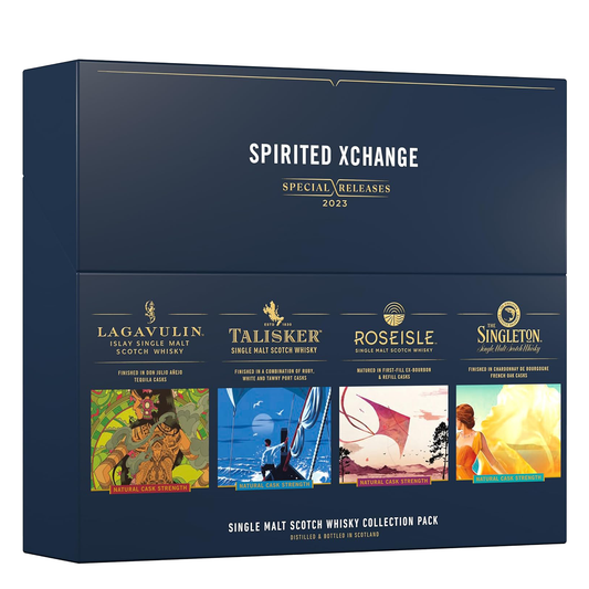 Spirited Xchange Diageo Special Releases Tasting Set 2023 (4 x 200ml)