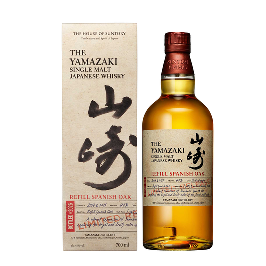 Yamazaki 2014 + 2015/2026 - Spanish Oak